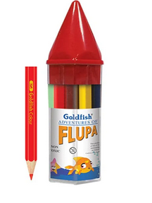 GOLDFISH FLUPA PENCIL COLOR (12 HALF)